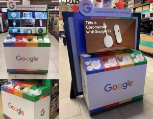 Google Corrugate display unit